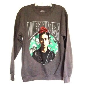 Frida Kahlo Graphic Sweatshirt